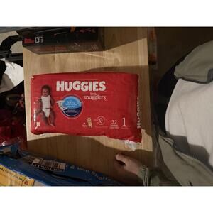 Huggies Little Smugglers Size 1 32 Count Sealed